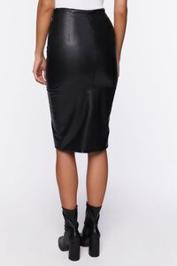 Faux Leather Midi Skirt | Forever 21 (US)