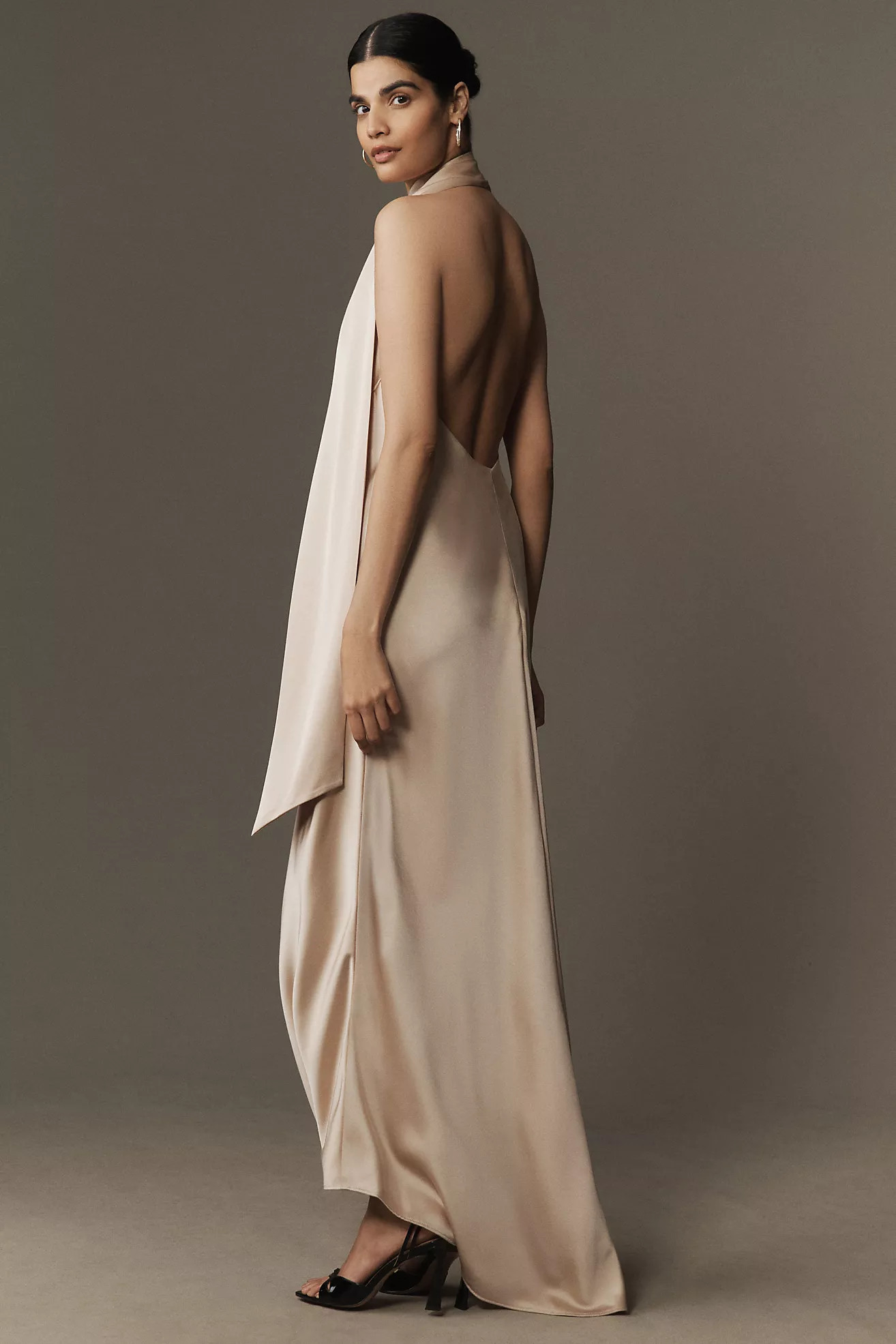 Significant Other Adriana Halter Midi Gown | Anthropologie (US)