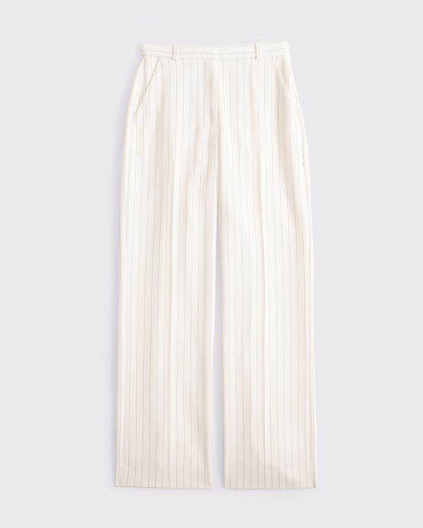 Tailored Wide Leg Pant | Abercrombie & Fitch (US)