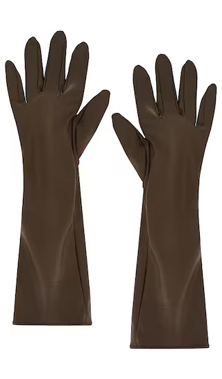 Carmen Gloves in Brown | Revolve Clothing (Global)