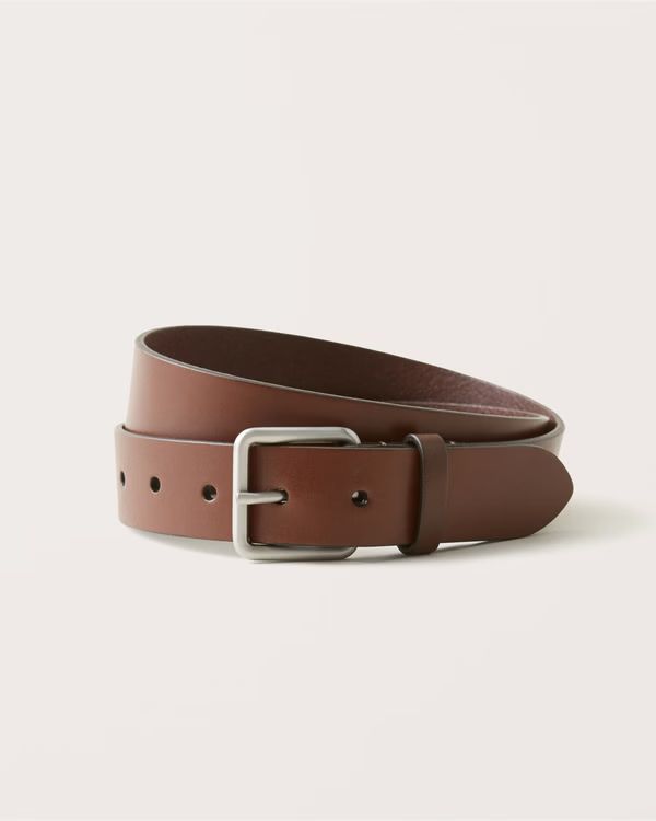 Men's Leather Belt | Men's Accessories | Abercrombie.com | Abercrombie & Fitch (US)