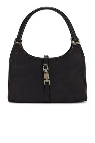 Gucci Bardot Shoulder Bag in Black | FWRD 