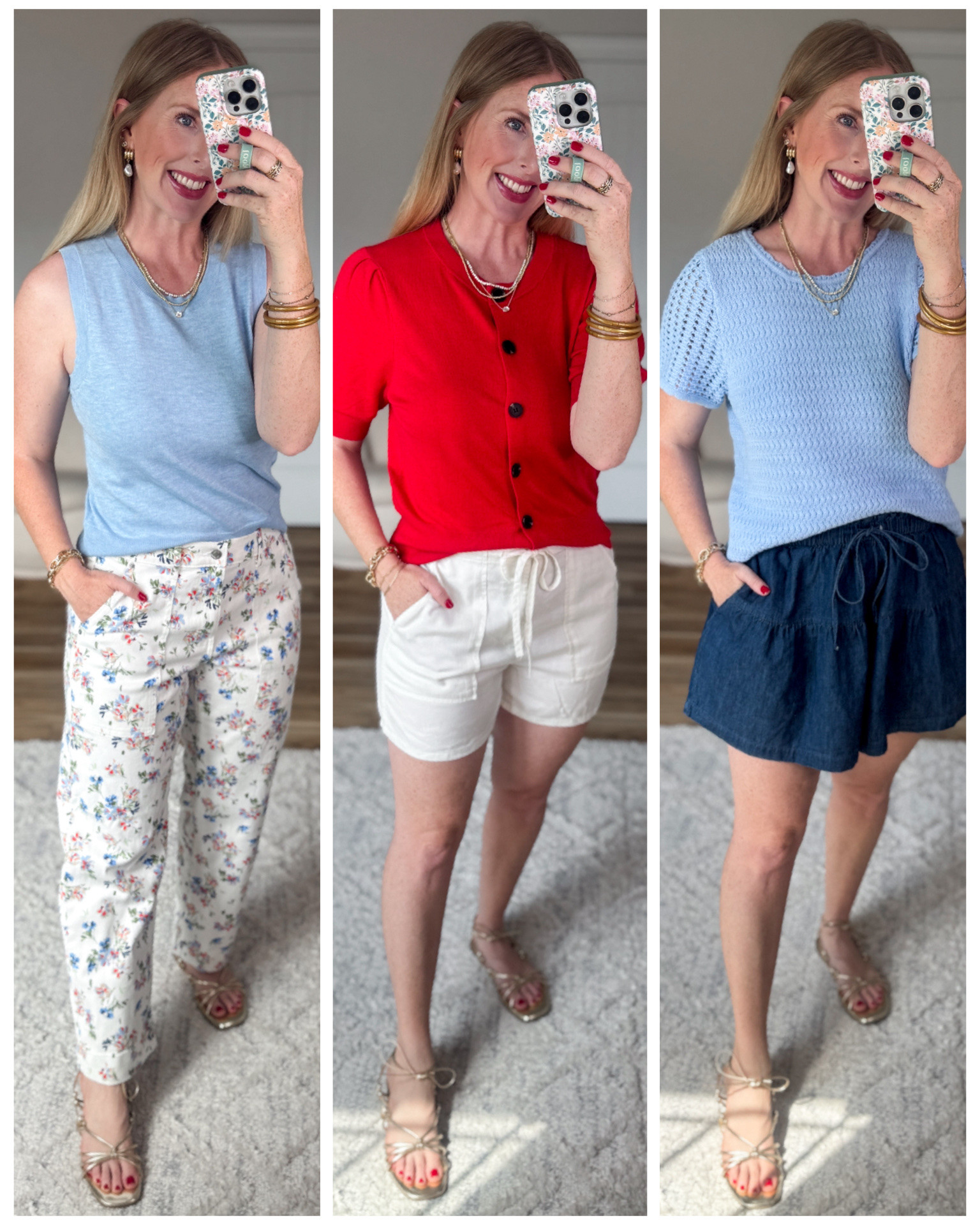 Daily try on, Walmart outfit, Walmart style, Walmart try on, time and tru, red white and blue outfit

#LTKootd #LTKmomlife