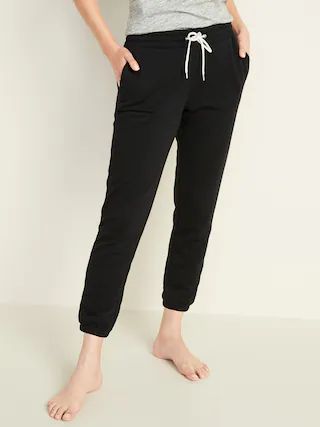 French Terry Cinched-Hem Joggers for Women | Old Navy (US)