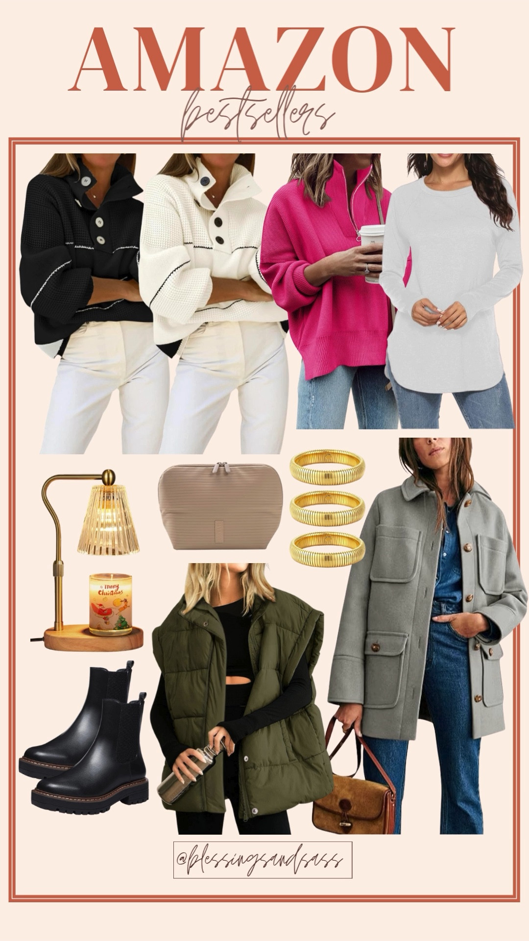 My Amazon weekly bestsellers!!! 


Women’s fashion, winter fashion, winter style, winter outfits, winter outfit inspo, winter ootd, trendy fashion, chic style, fashion over 40, Amazon, Amazon fashion, Amazon winter fashion 



#LTKootd #LTKOver40 #LTKHoliday