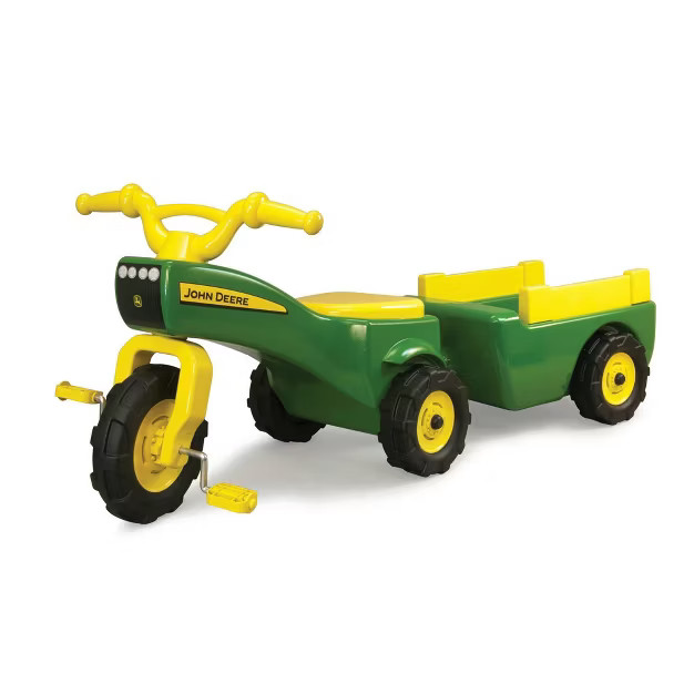 John Deere Trike & Wagon Set - Green | Target