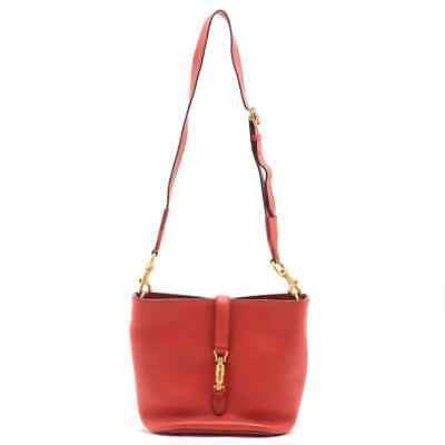Gucci New Jackie Leather Shoulder Bag Red 380579 With Pouch | eBay US
