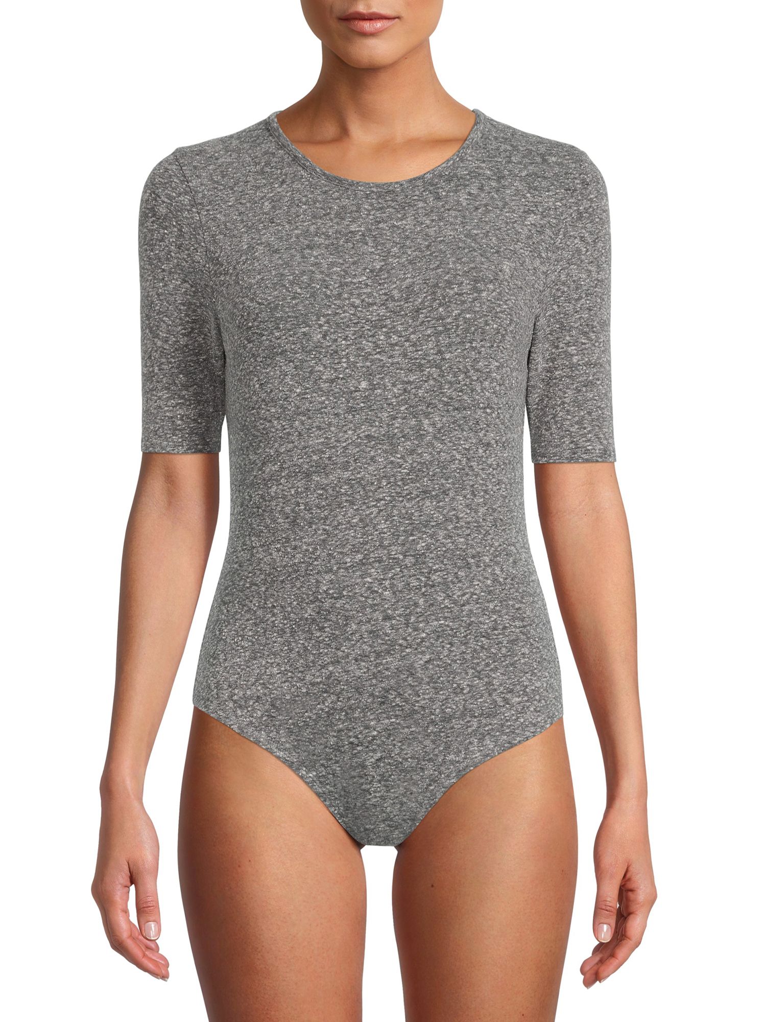 Time and Tru Women's Crewneck Bodysuit | Walmart (US)