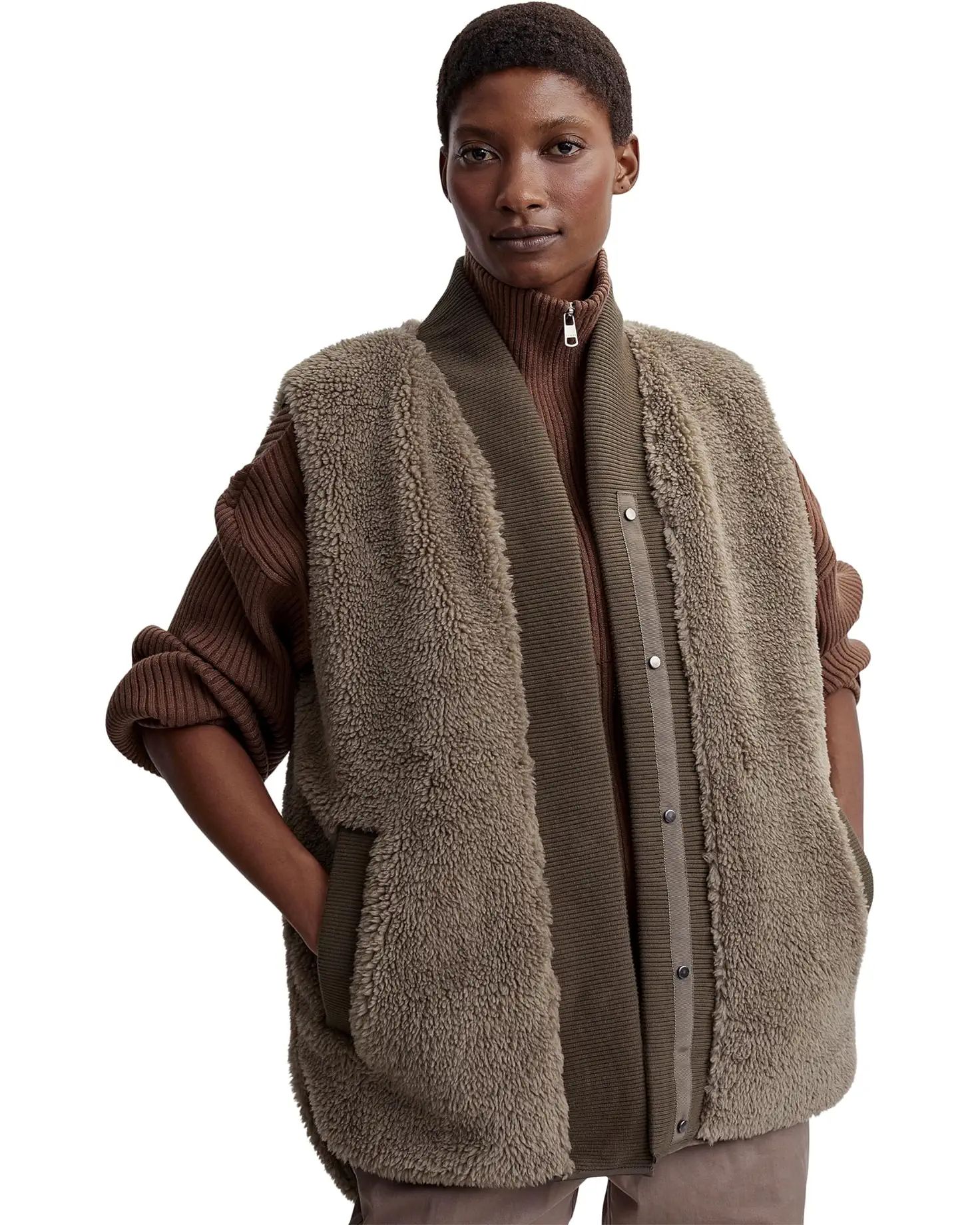 Varley Covey Reversible Quilt Gilet | Zappos