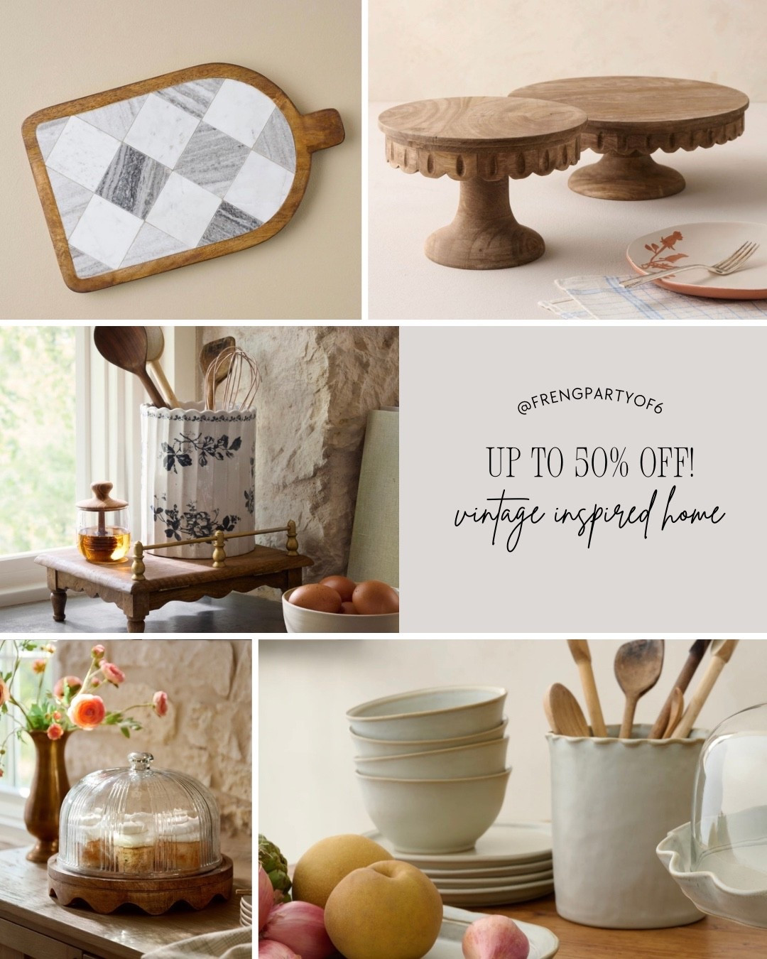 Up to 50% off at Magnolia! Here are a few vintage inspired  kitchen finds that I am loving!￼

#LTKHome #LTKSaleAlert