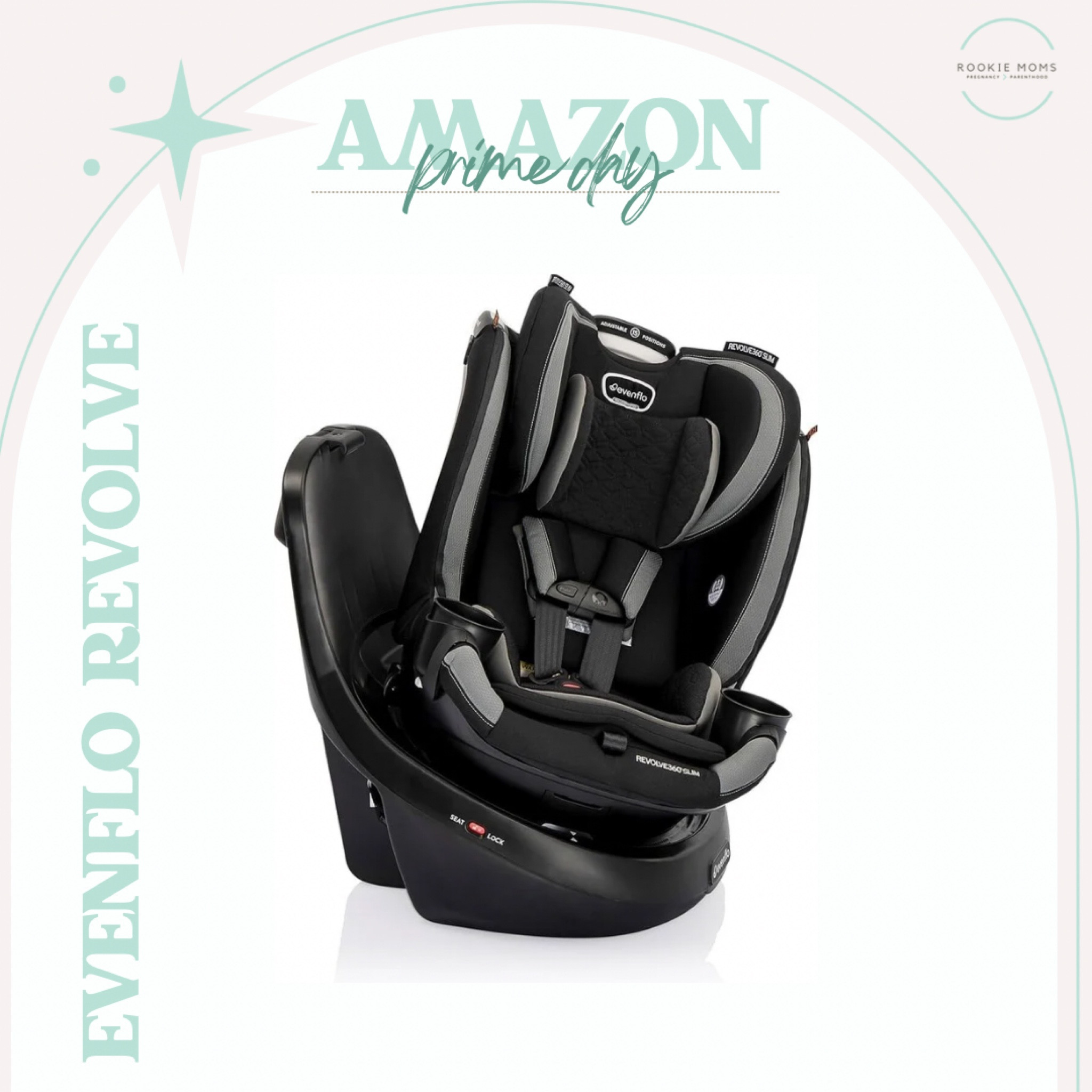 AMAZON PRIME DAY:
$110 OFF Evenflo Revolve360 Slim
2-in-1 Rotational Car Seat

#LTKbaby #LTKsalealert #LTKkids