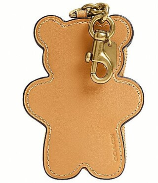 COACH Bear Novelty Coin Purse Keychain - Toffee | Dillard's