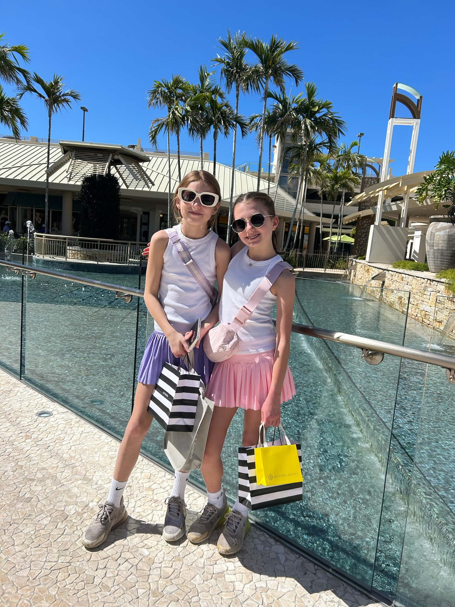 My girl loves a good shopping trip at the outdoor mall when we are in Florida! Check out our haul from our recent visit to the Waterside Shops in Naples, Fl ☀️❤️ We got some stuff for ourselves, and also for Brother and Sister who were holding down the fort with Dad at home! 

 