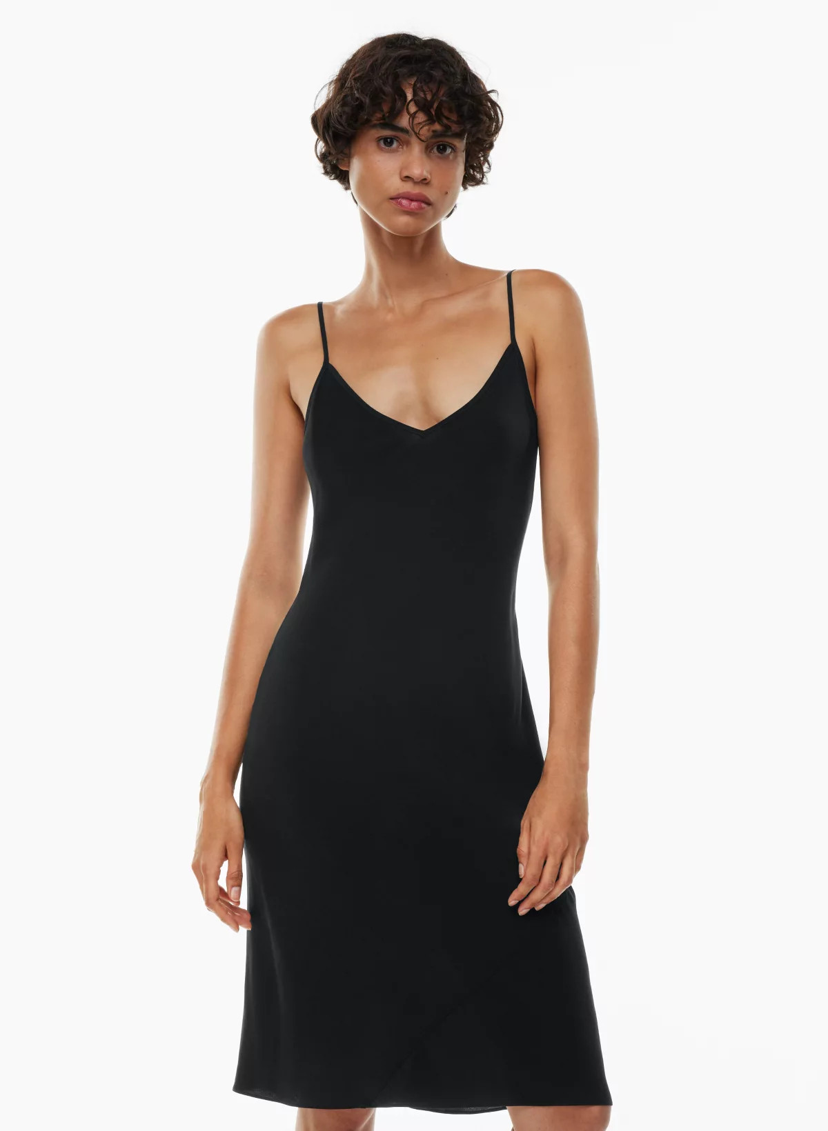 SECRET MIDI SLIP DRESS | Aritzia