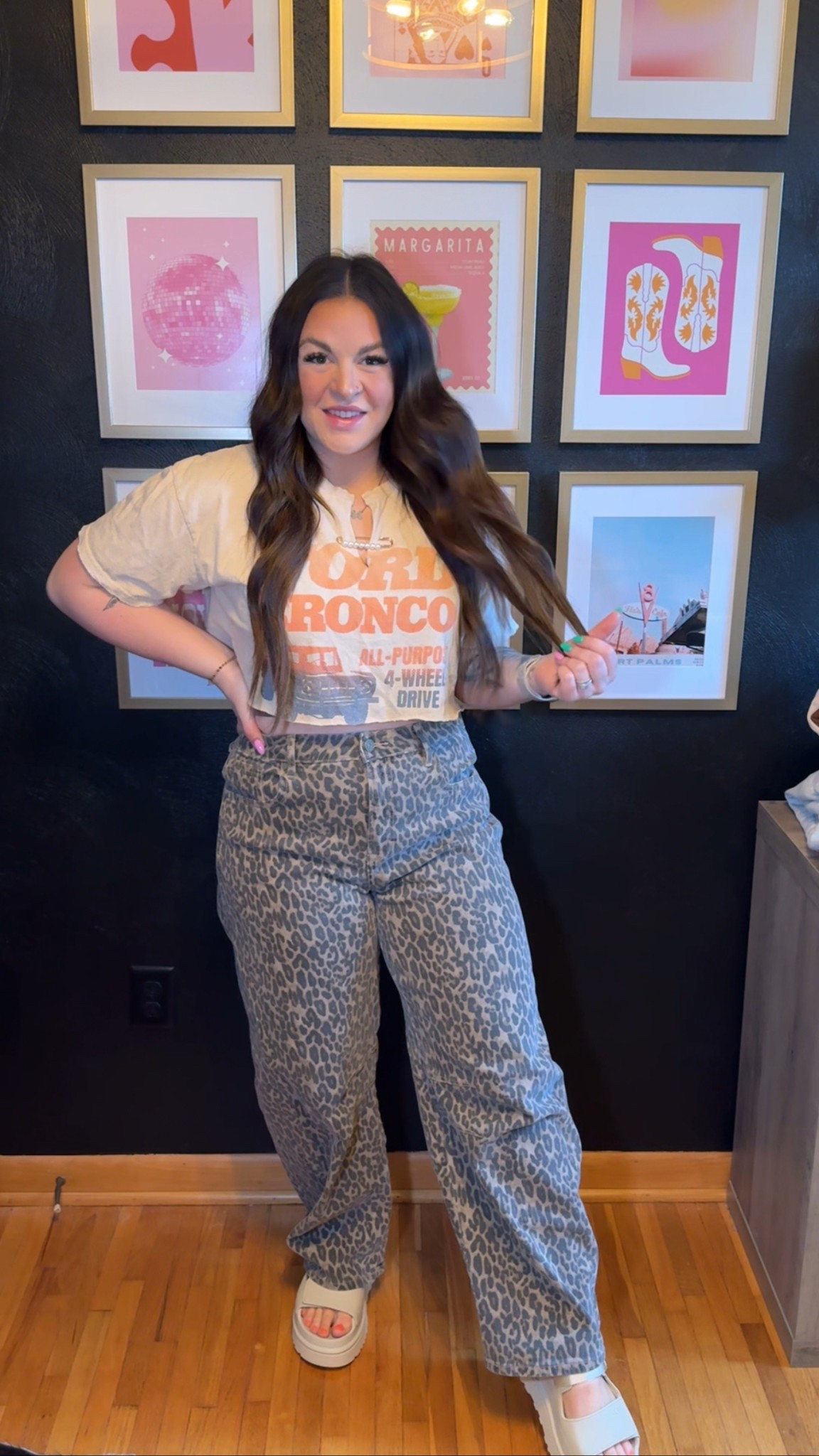 jeans | 29
sandals | 8

Barrel jeans | cheetah jeans | cheetah pants | oversized | oversized fashion | midsize | midsize style 

#LTKStyleTip #LTKShoeCrush #LTKMidsize