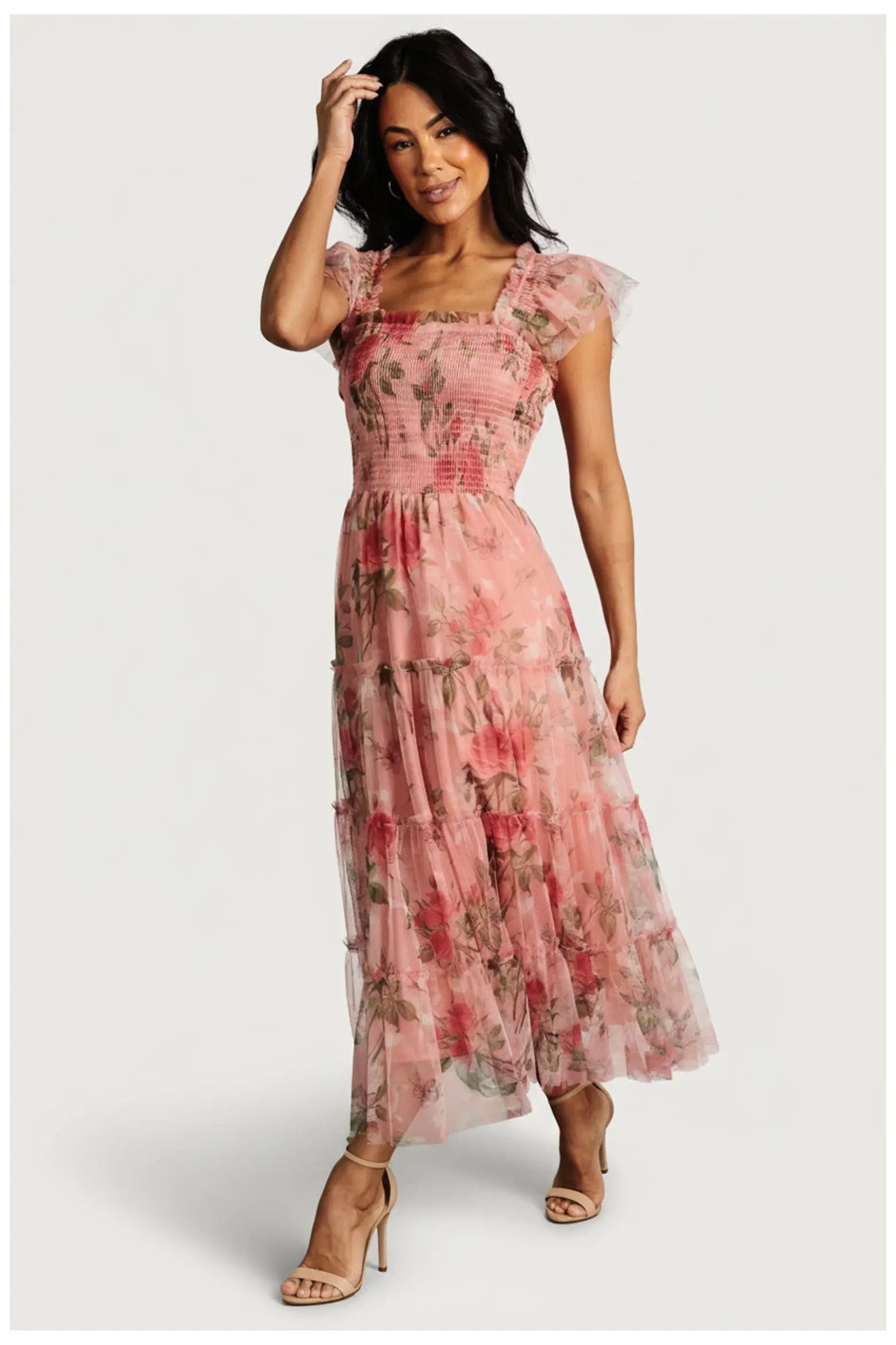 Clementine Tulle Midi Dress (Women) | Nordstrom | Nordstrom