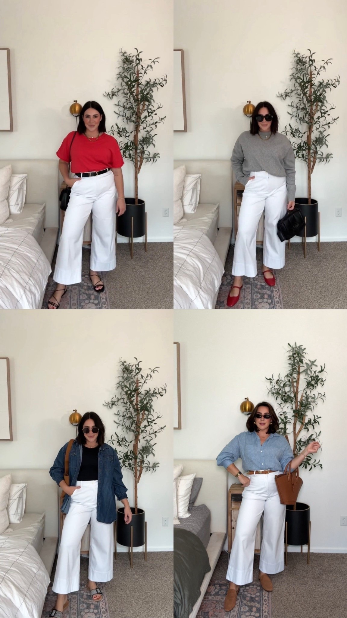 The single handed BEST wide leg work pants from spanx are on major sale!

They are perfect year round, amazing canvas material and have the tummy control lining. So flattering and comfy. I wear a size L but I’m in between sizes and could possibly try a M. I’m a 8/10 normally. Bra size is my normal (36D). 

Workwear, fall work outfits, fall pants, work outfit, fall/winter business casual, teacher outfit, smoothing pants, thick tummy style

#LTKSaleAlert #LTKMidsize #LTKSeasonal