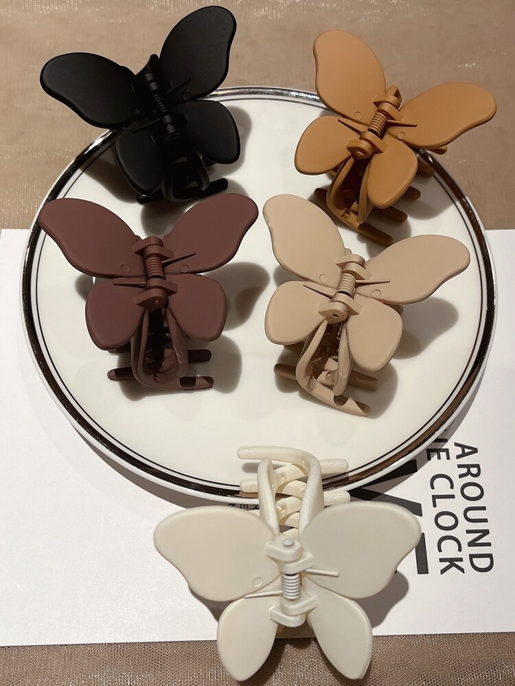 5pcs Butterfly Design Hair Claw | SHEIN