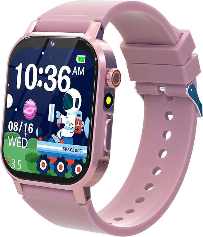 Kids Smart Watches Girls Gift Age 3-12, Kids Watch with 32 Games HD Touchscreen Camera Video Musi... | Amazon (US)