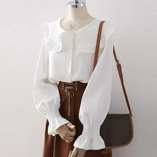 Ruffle Blouse | YesStyle Global