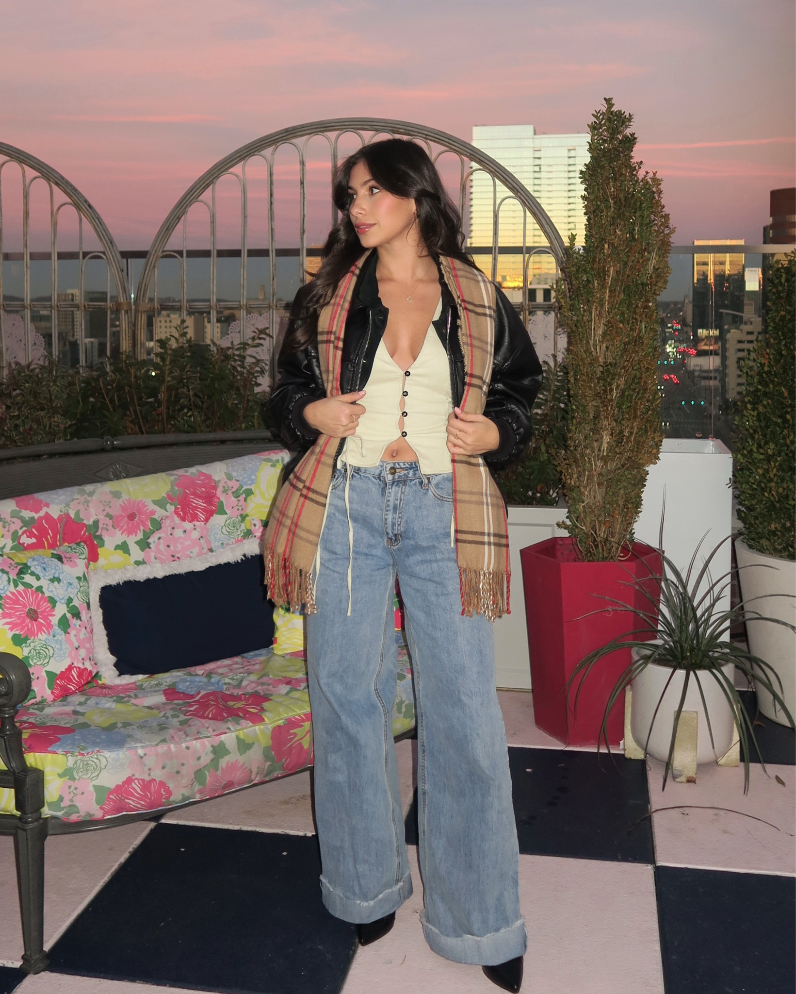 Perfect fall outfit in nashville. These jeans (size 0) are so flattering and a staple in my closet. If you want them to fit a bit lower on the waist then I would size up one and keep in mind they are long so they will need to be hemmed or rolled. The boots speak for themselves but they are so stunning. The top I love but wish I would’ve ordered one size up as it fits a bit tight. I’m wearing size 0.

#LTKTravel #LTKSeasonal