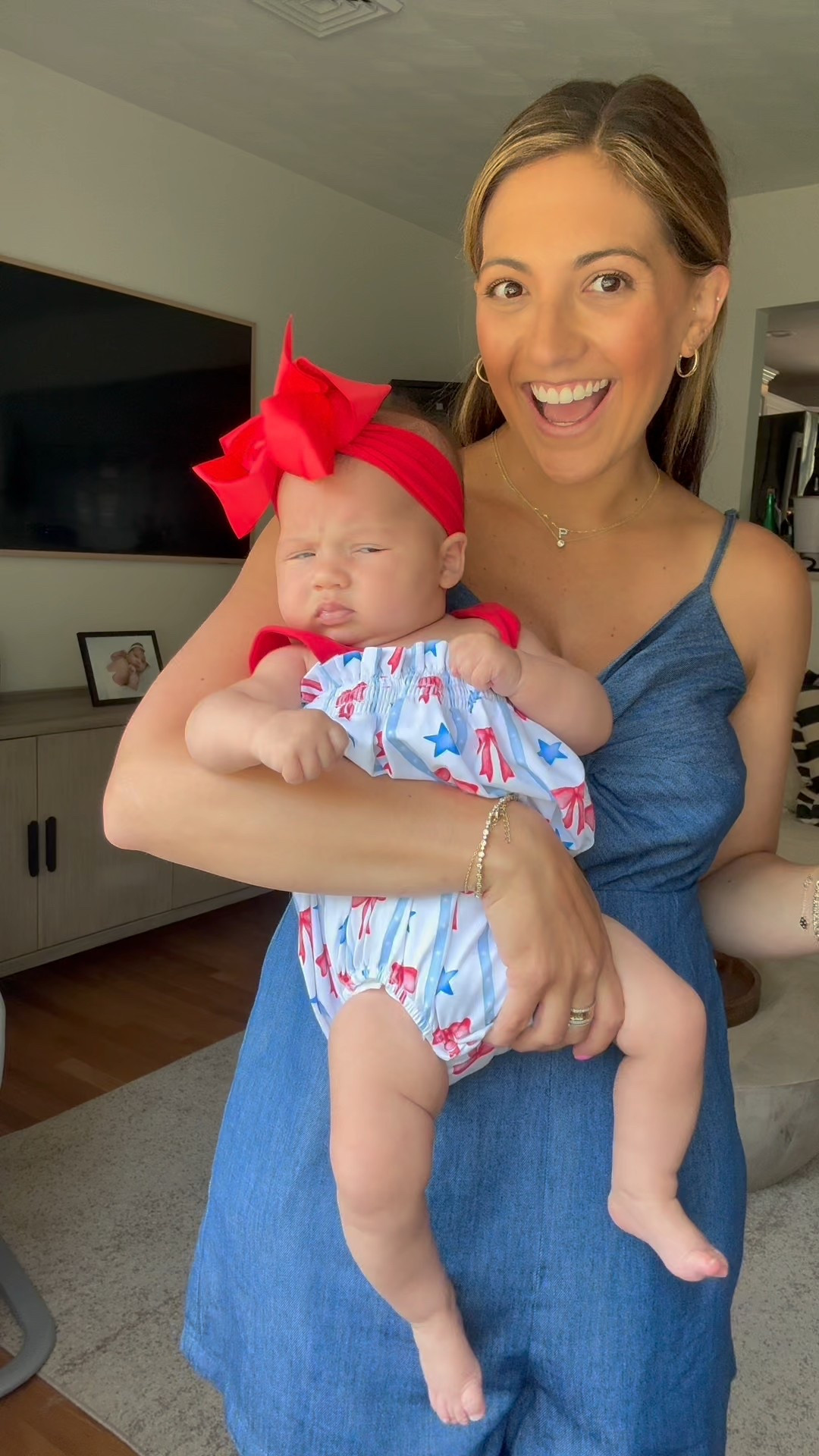 4th of July with my girl 🇺🇸
Wearing size medium in romper

Her outfit is from stitchy fish


#LTKStyleTip #LTKBaby #LTKFindsUnder50