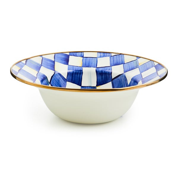 MacKenzie-Childs Royal Check Serving Bowl | MacKenzie-Childs