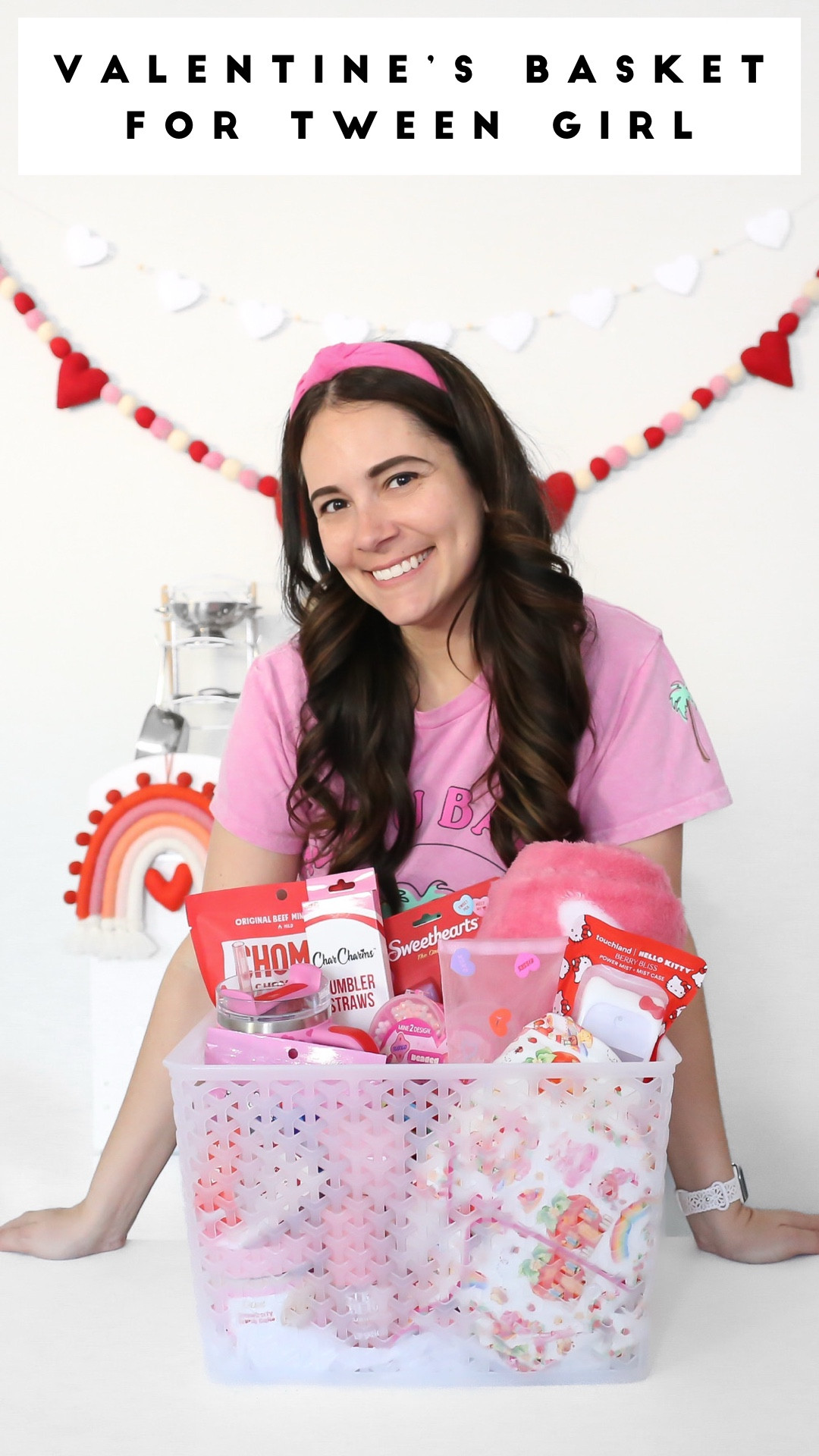 My Tween Daughter is starting to be interested in makeup and skin care items, so I put this basket together for her for Valentine’s Day full of cute & fun things I think she will love! 🩷

From adorable kid friendly makeup, fun deodorant, body spray, body scrub, comfy PJs to snacks and more, I know I would have loved getting this basket when I was a tween! 💕

#LTKMostLoved #LTKGiftGuide #LTKBeauty