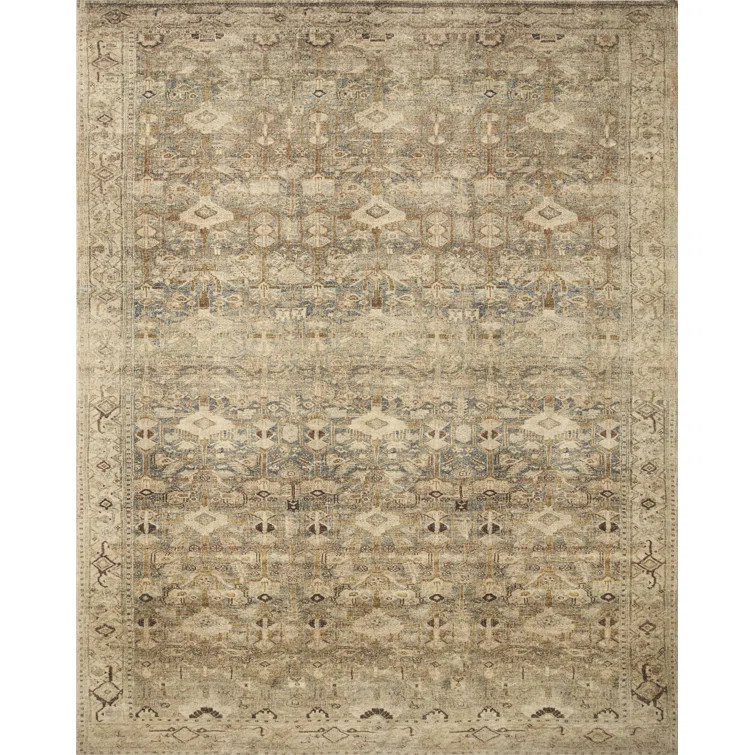 Margot Power Loom Performance Antique/Sage Rug | Wayfair North America