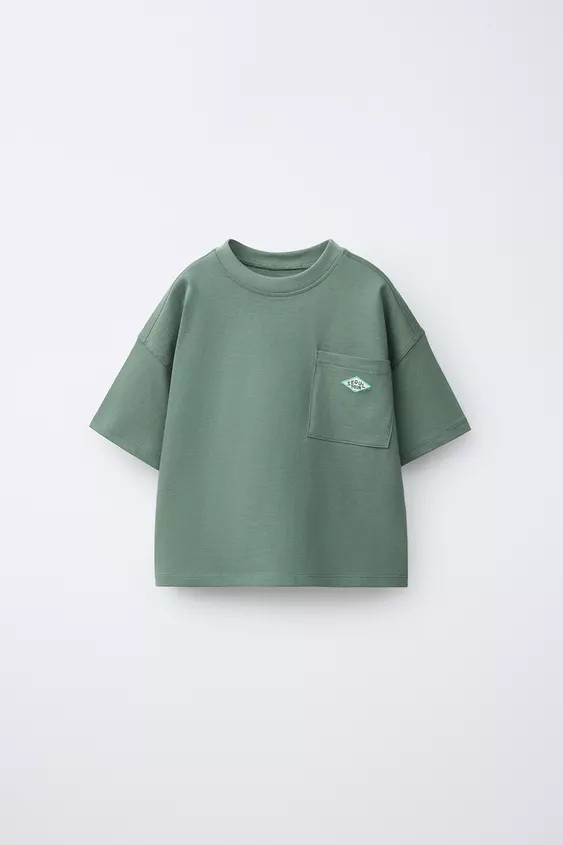 PATCH POCKET T-SHIRT | Zara US