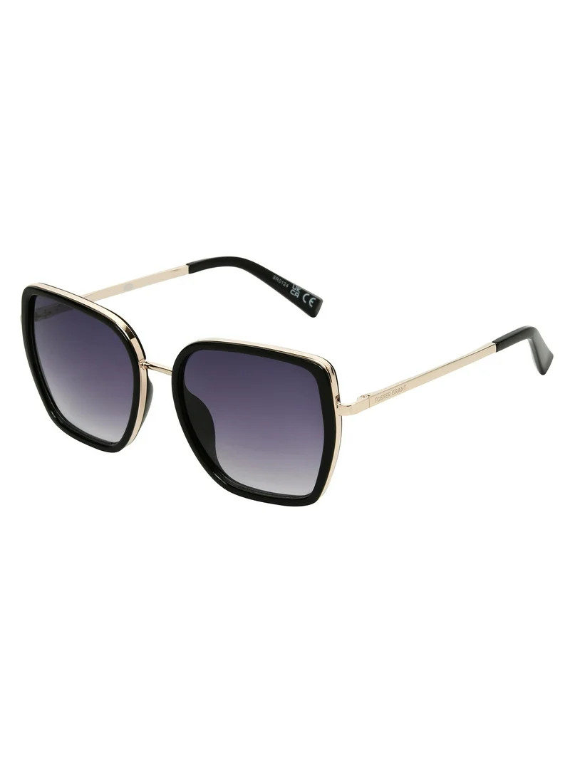 Foster Grant Rectangle Fashion Sunglasses | Walmart (US)