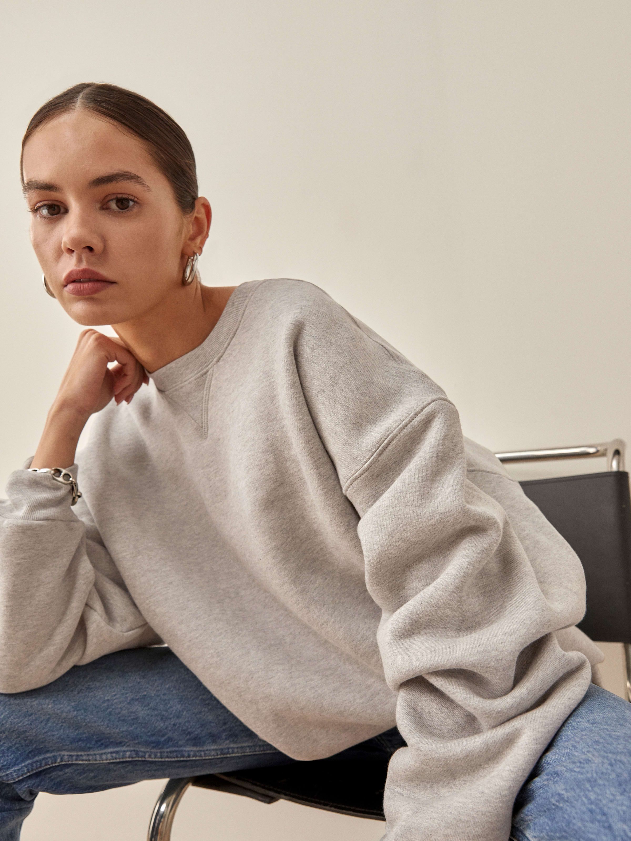 Vintage Oversized Crewneck Sweatshirt | Reformation (Global)