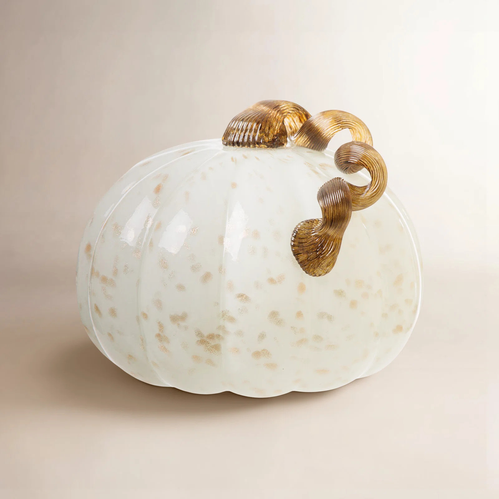 Glass Pumpkin Holiday Accent | Joss & Main