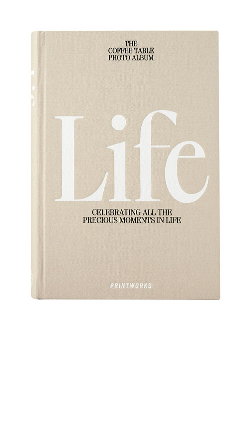 Printworks Life Photo Book in Beige. | Revolve Clothing (Global)