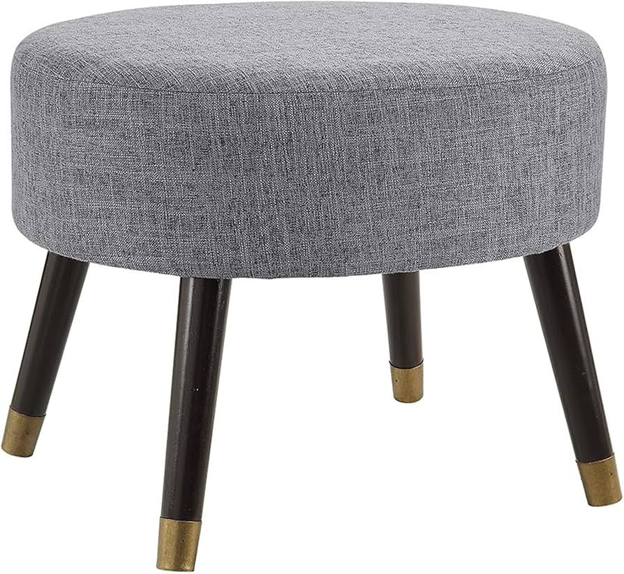 Convenience Concepts Designs4Comfort Mid Century Oval Ottoman Stool 22" - Contemporary Footrest S... | Amazon (US)