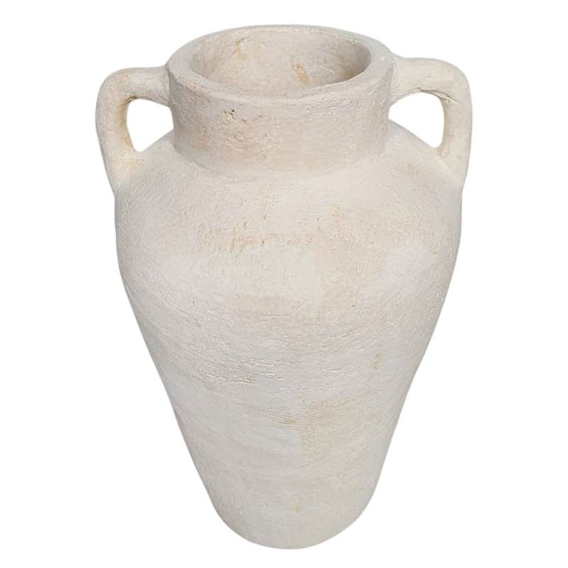 Clay Terracotta Vase, 12" | At Home