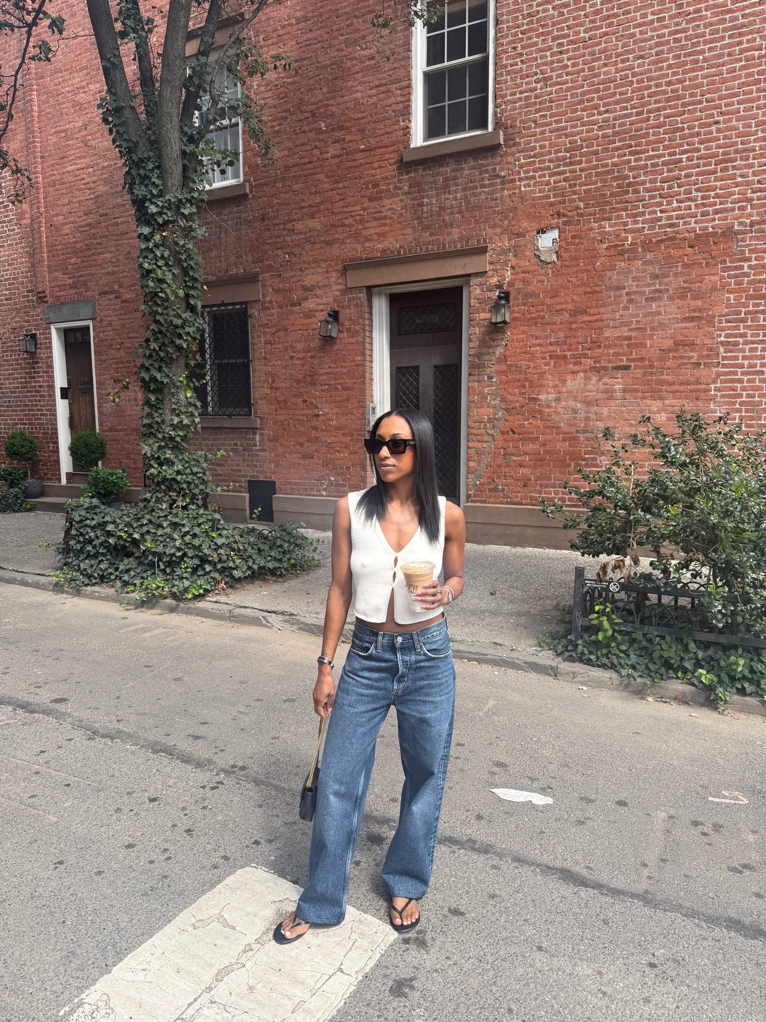 baggy jeans are a vibe. 

as a petite girlie, I got these tailored so that they were obnoxiously long.

#LTKootd #LTKPetite