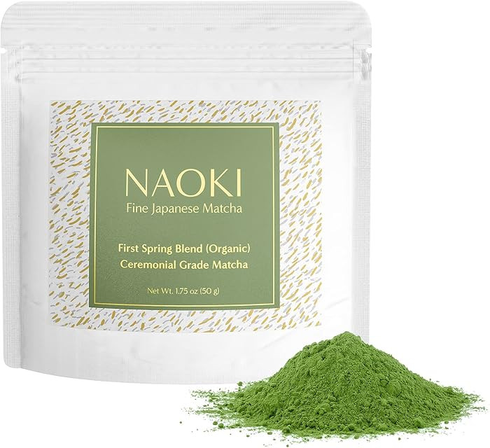 Naoki Matcha Organic Ceremonial First Spring Blend – Authentic Japanese First Harvest Ceremonia... | Amazon (US)