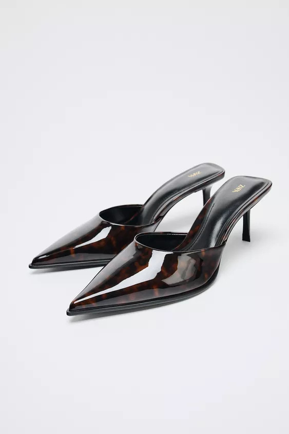 TORTOISESHELL MULE | Zara US