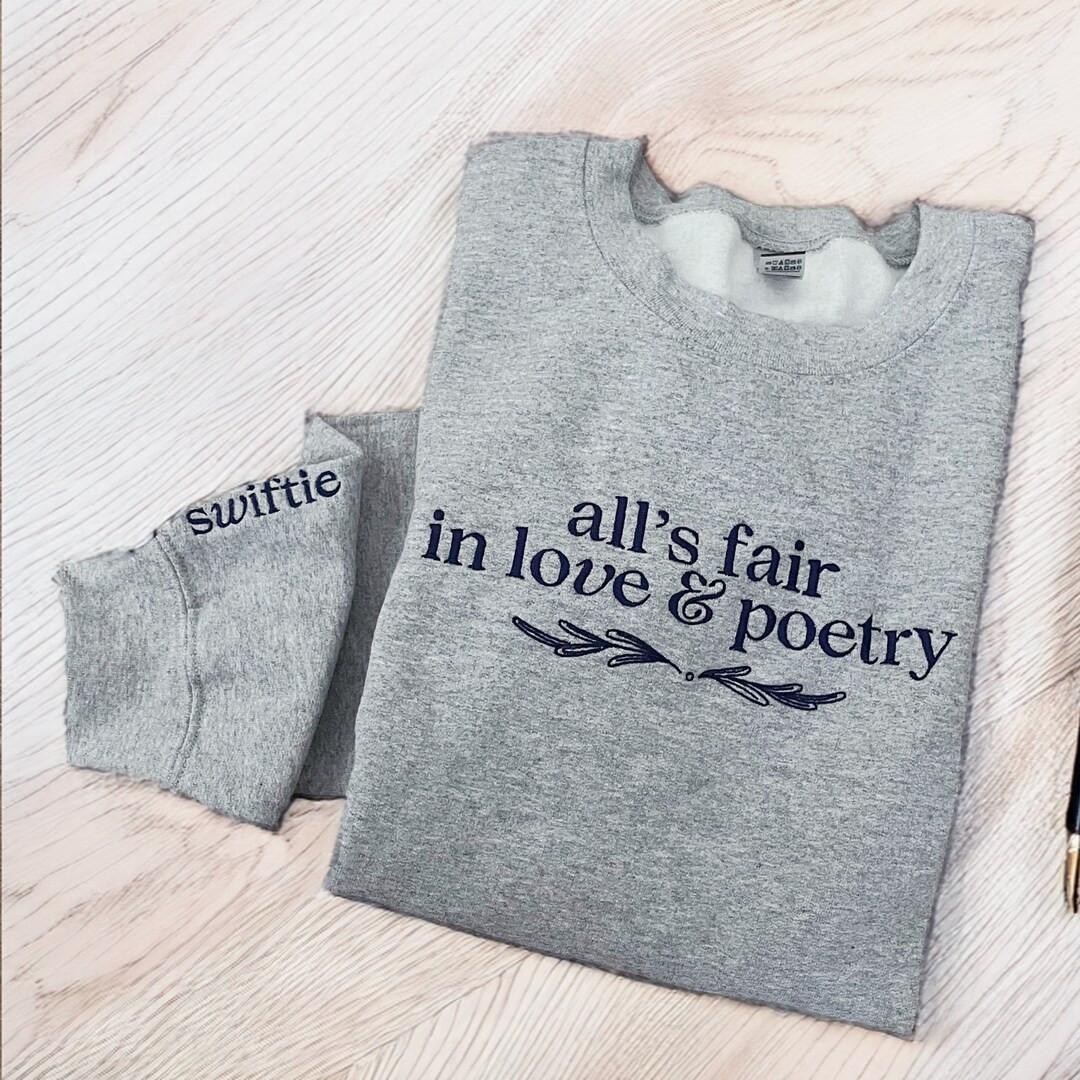 Poet Sweatshirt, TTPD Sweatshirt, Taylor TTPD Merch, Custom Swiftie Gift, Taylor Swift Party, Lit... | Etsy (US)