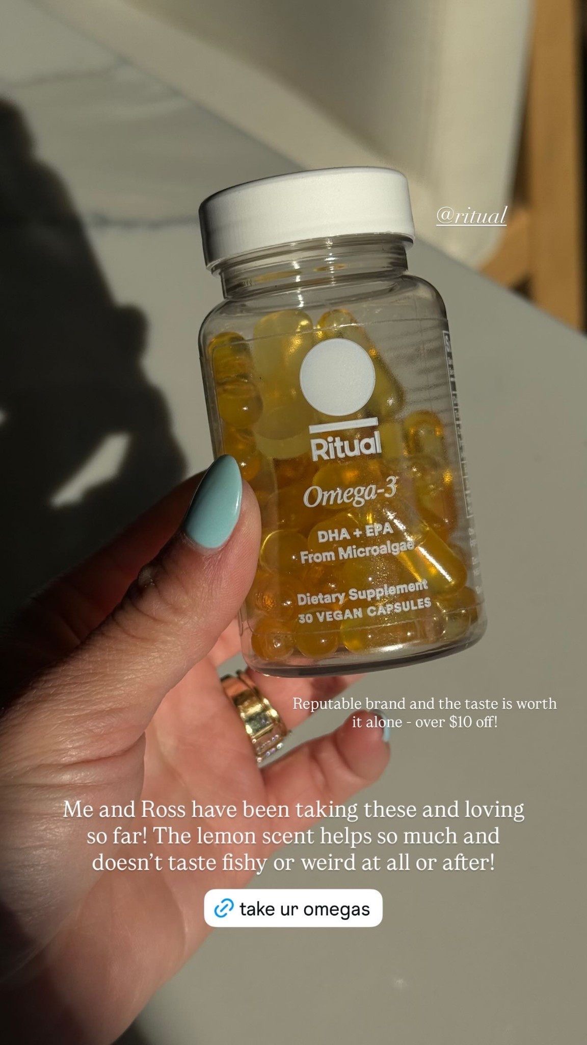 Been loving these Omega 3 supplements lately!! I get them on Amazon!

Supplements, health, wellness 

#LTKdayinmylife #LTKfitnessgoals #LTKmorningroutine