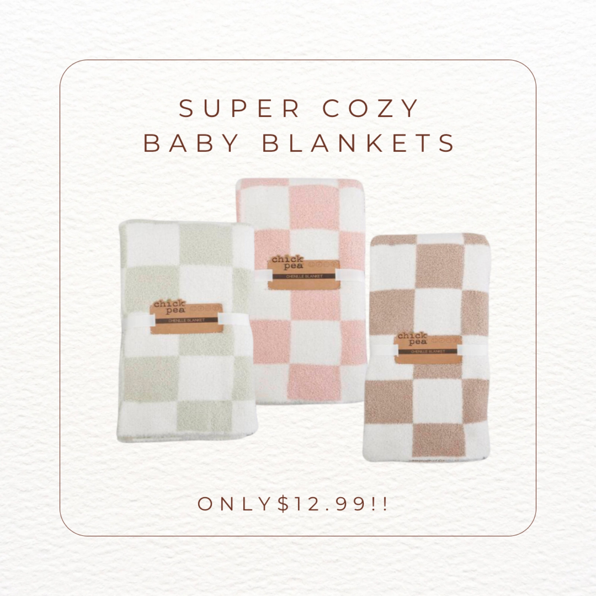 Buttery soft baby blankets, so cute for the nursery! Gender neutral, baby boy, or baby girl. Under $15! Make a great baby shower gift or gift for the new mom! 
We packed this in our hospital bag! 


#LTKfindsunder50 #LTKfamily #LTKbaby