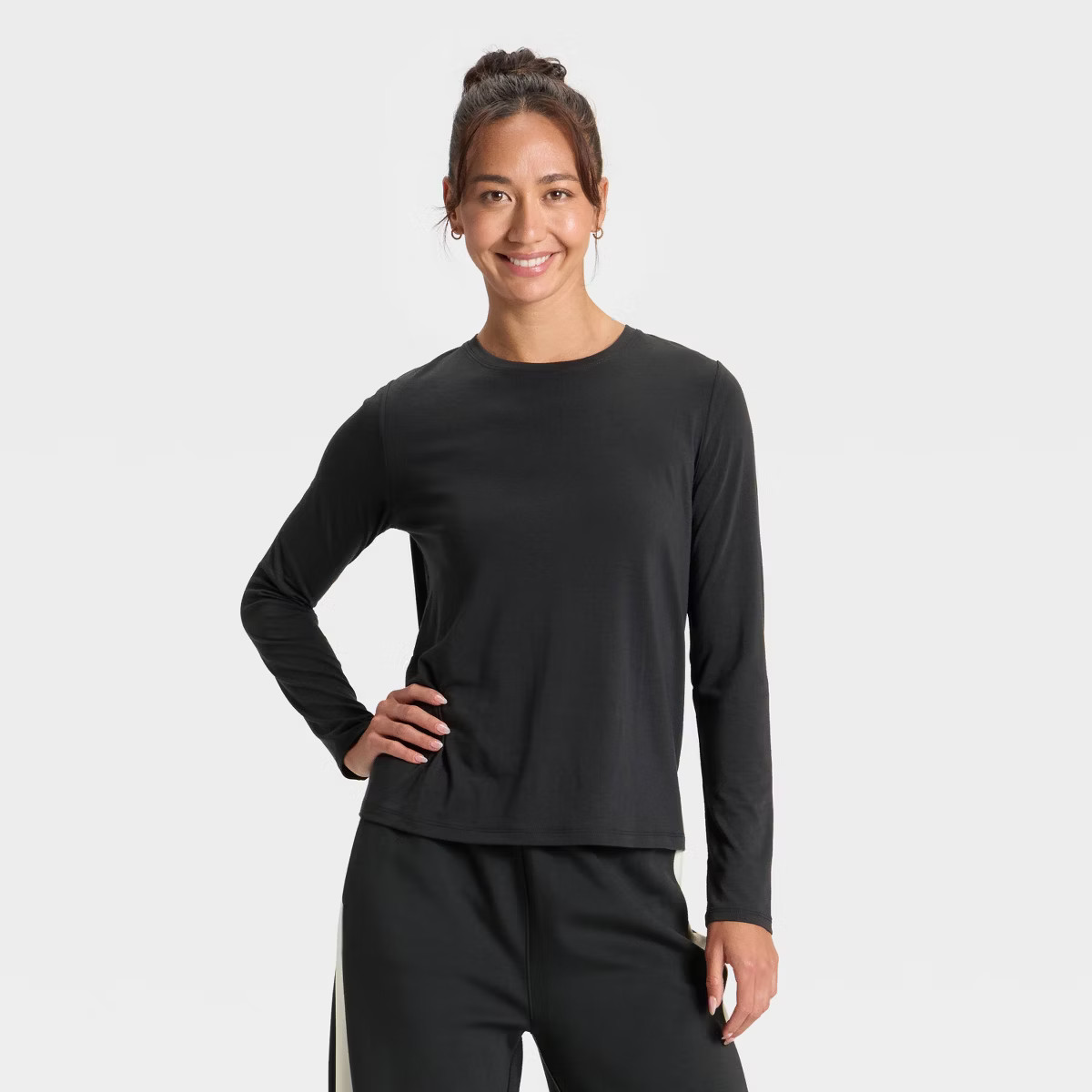 Women's Beyond Ease Leggings Friendly Long Sleeve Top - All In Motion™ | Target