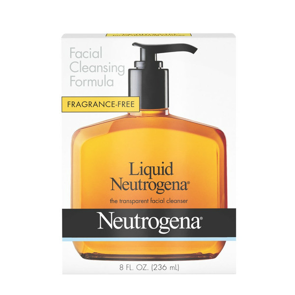 Neutrogena Liquid Fragrance-Free Mild Gentle Facial Cleanser - 8 fl oz | Instacart