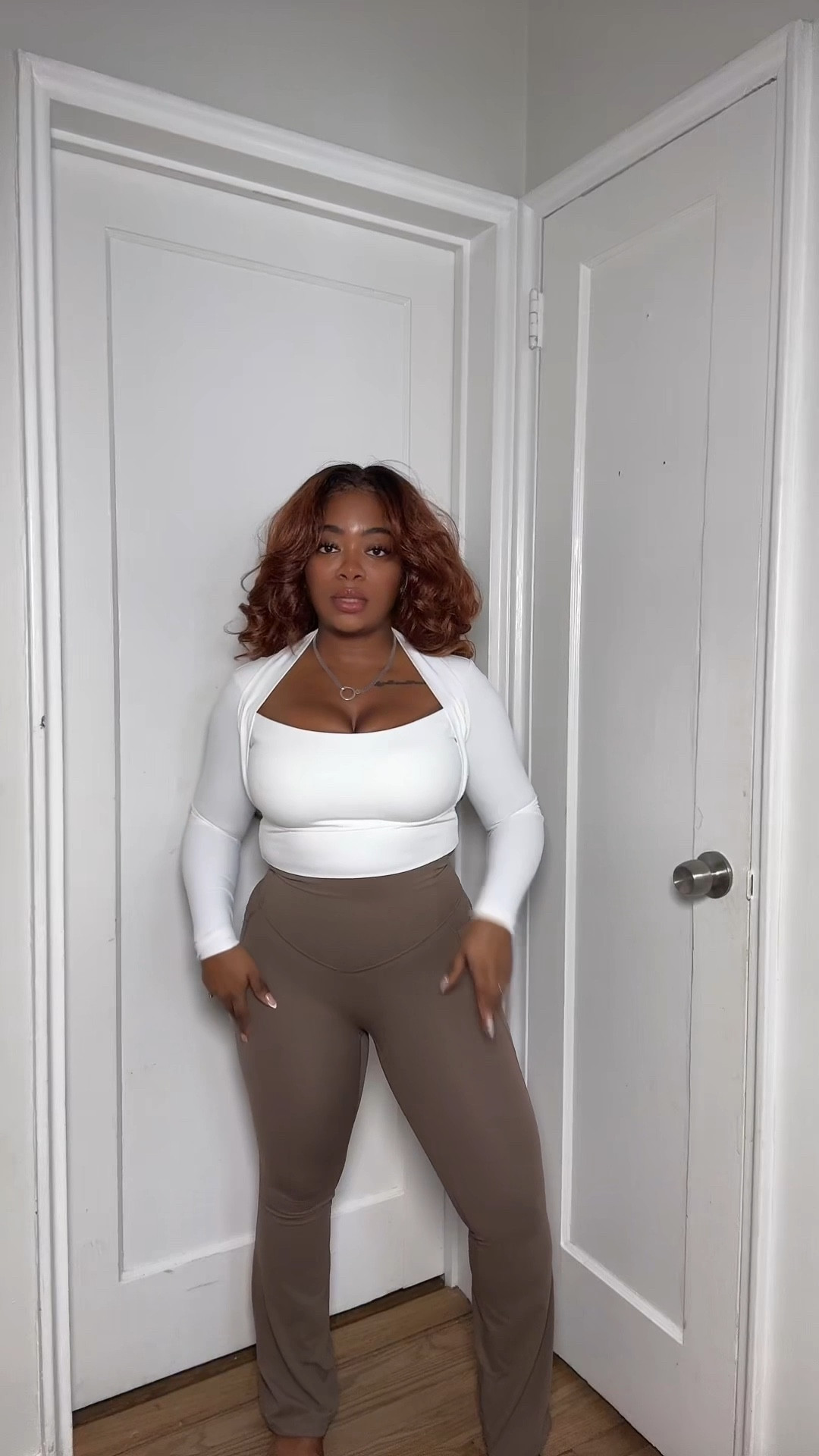 Cinched  waist leggings 

#LTKMidsize #LTKootd