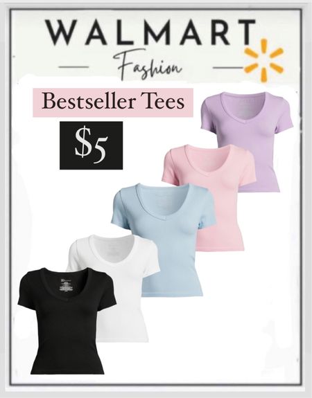 Deal!! Bestseller fitted tees & for only $5🤩🤩
#womensfashion #closetbasics

#LTKsalealert #LTKstyletip #LTKU