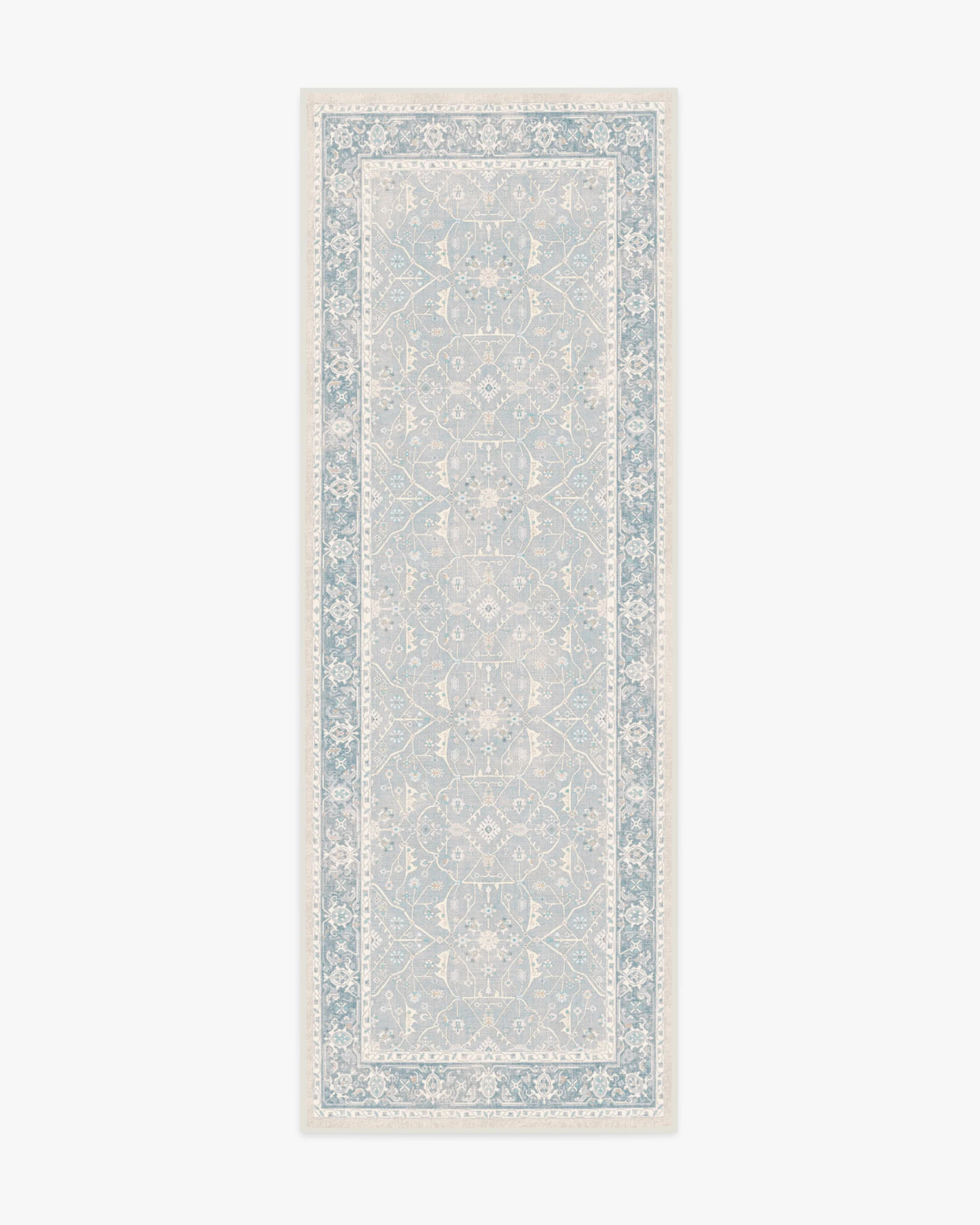 Celestine Soft Blue Flatwoven Rug | Ruggable US | Ruggable