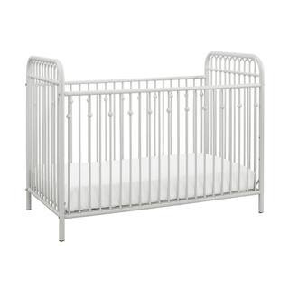 Monarch Hill Ivy White Metal Baby Crib | The Home Depot