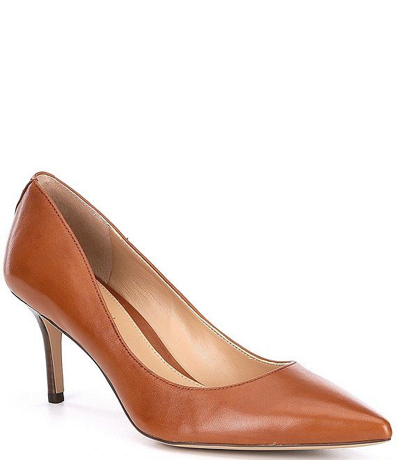 Lanette Leather Pumps | Dillards