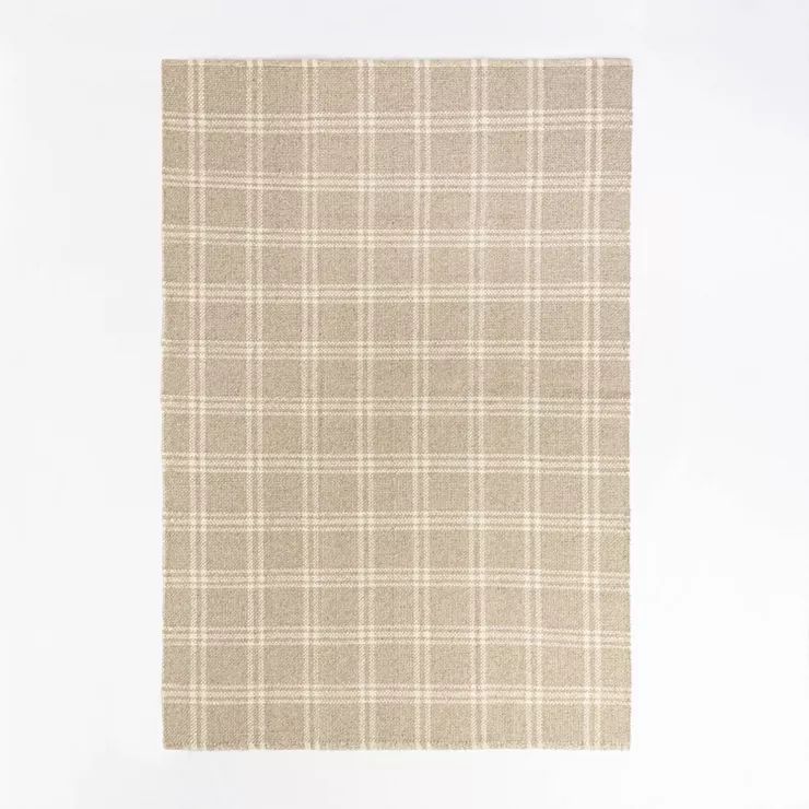 Cottonwood Plaid Wool/Cotton Area Rug - Threshold™ designed with Studio McGee | Target